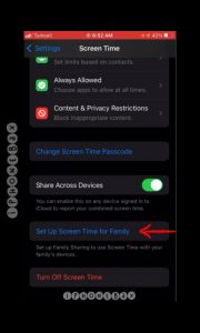 screen time iphone
