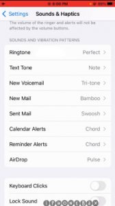 آموزش تنظیم صدا در ios