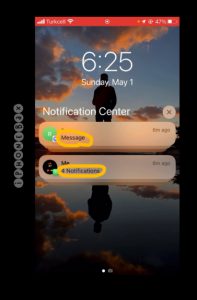 آموزش کامل نوتیفیکیشن آیفون