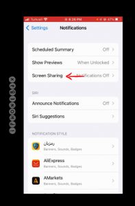 آموزش کامل نوتیفیکیشن آیفون