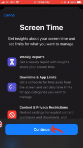 screen time