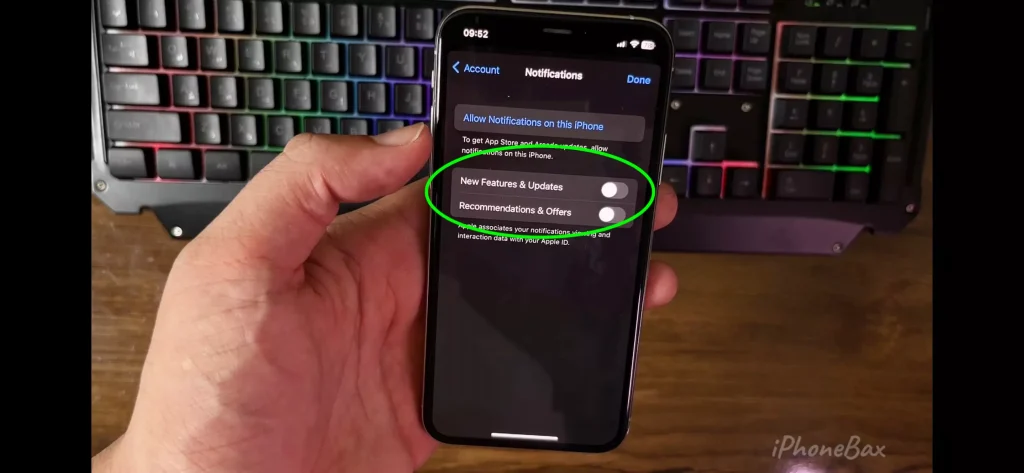 notification iphone