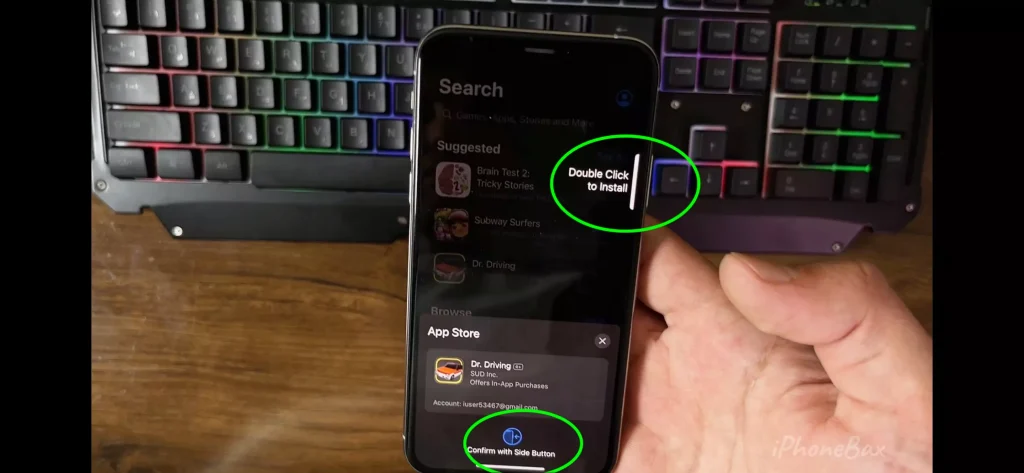 install app iphone