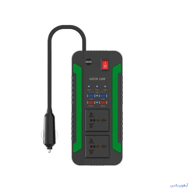 شارژر فندکی چند کاره اسپارک گرین لاین